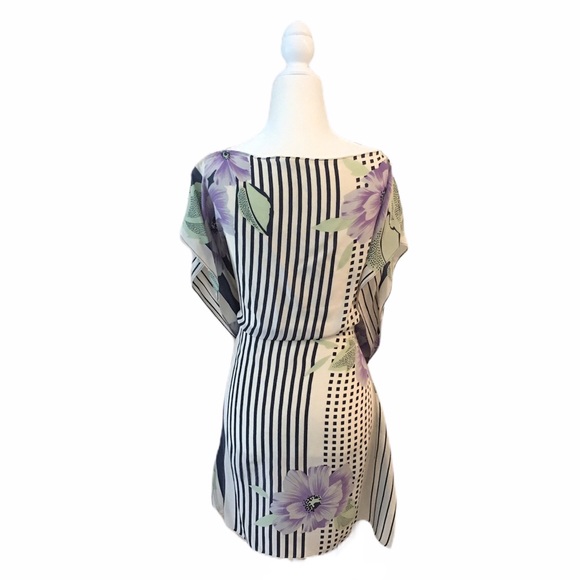 🚫 SOLD 🚫 Petticoat Alley Artsy Silk Tunic Top - Picture 7 of 15